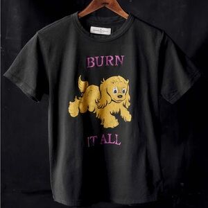 Imogene + Willie Burn It All classic graphic tee NWT sz M